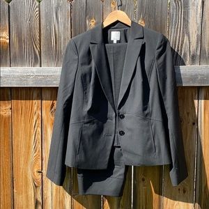 Halogen Pinstriped Pantsuit